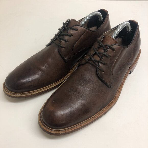 Banana Republic Other - Banana Republic Men's Brown Italian Leather Derby dress shoes Ortholite Size 10